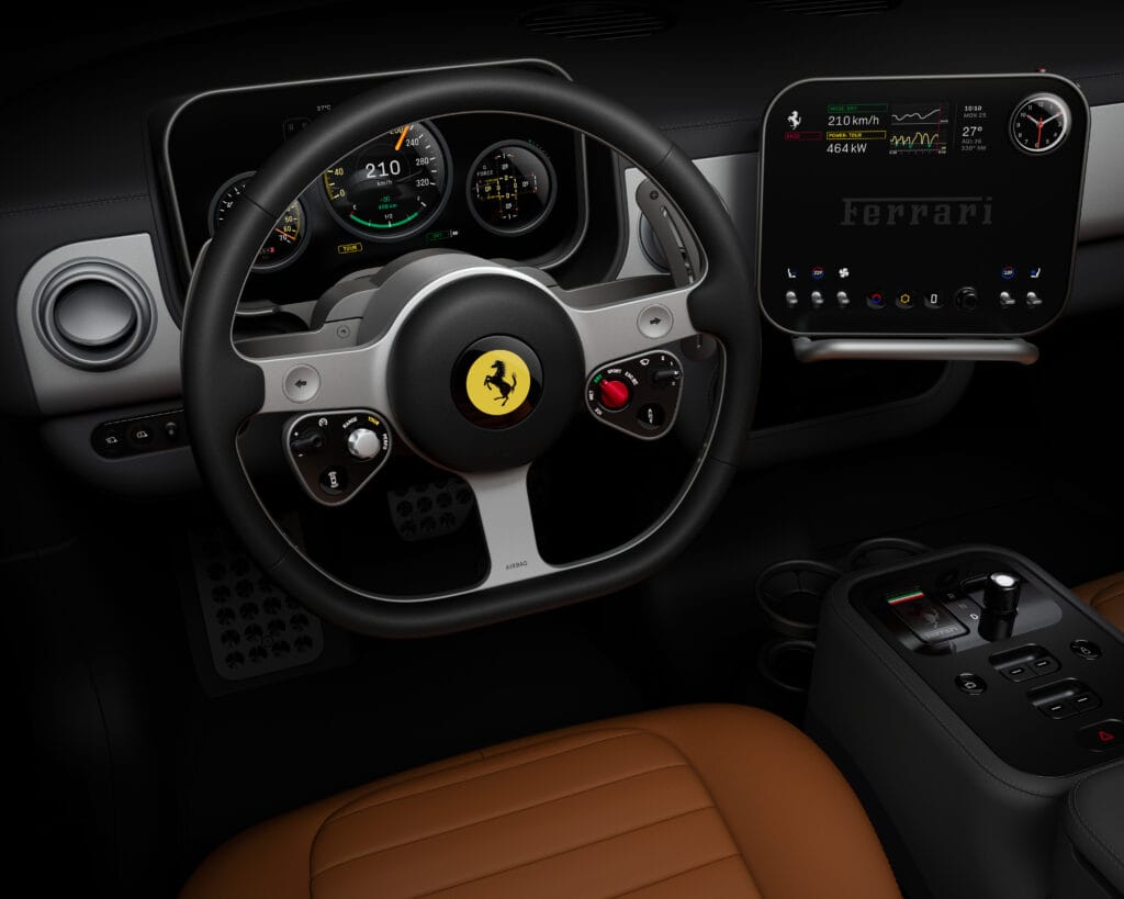 ​Ferrari’s first EV will have an interior designed by Jony Ive 