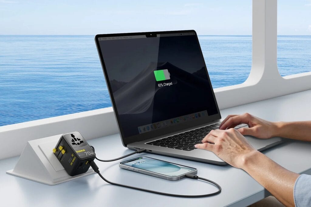 ​Baseus’ retractable, 6-in-1 travel adapter is on sale for its lowest price to date 