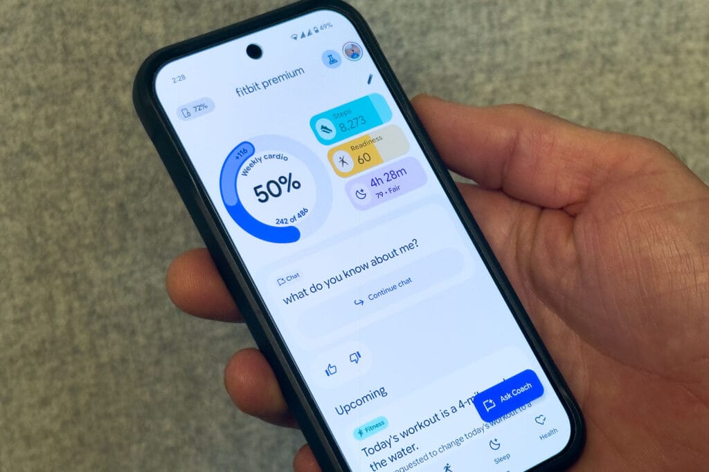 ​Fitbit’s AI health coach is now available on your iPhone 