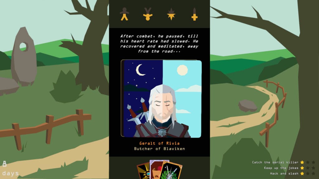 ​The Witcher is a perfect fit for Reigns’ Tinder-like roleplaying 