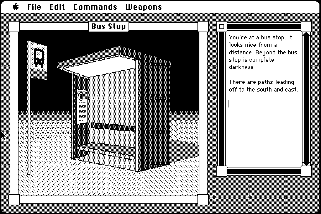 ​Transfer Point is a modern adventure game made with 40-year-old software 