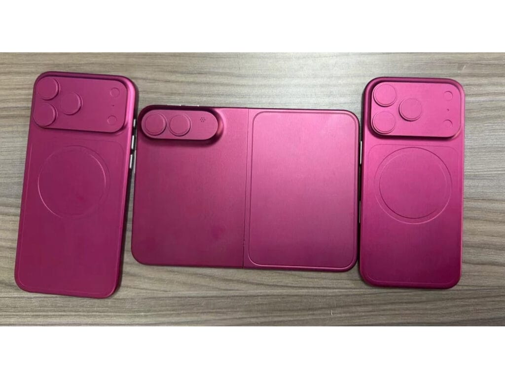 ​A wild, wide foldable iPhone dummy emerges amid rumors of a delay 